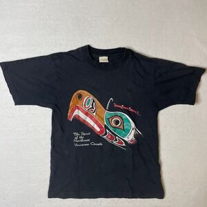 Vintage Fruit of the Loom Northwest‎ Spirit Vancouver Canada Tee S